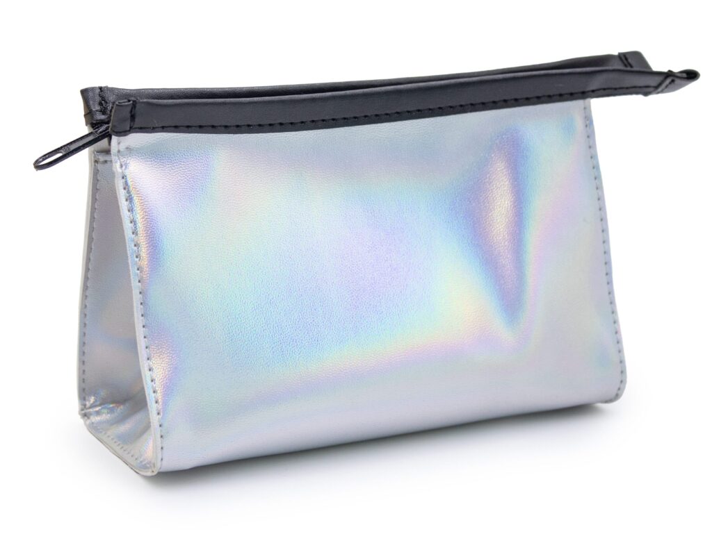 Holographic P Toiletry Bag