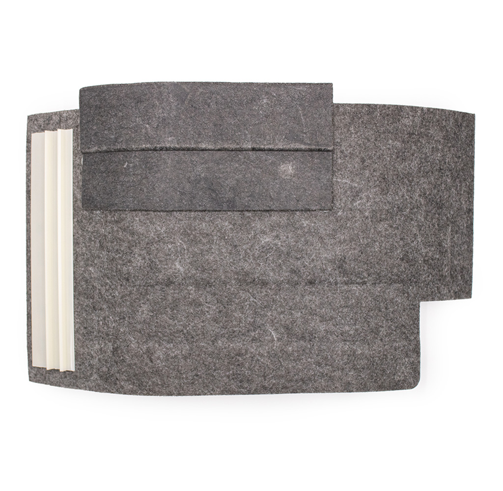 Revestimento Complementar de Acabamento – Curva de Porta-Pacote