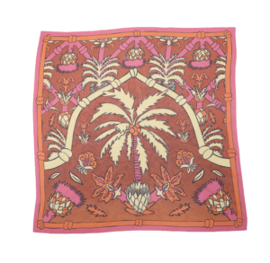 Lenço estampado Portofino