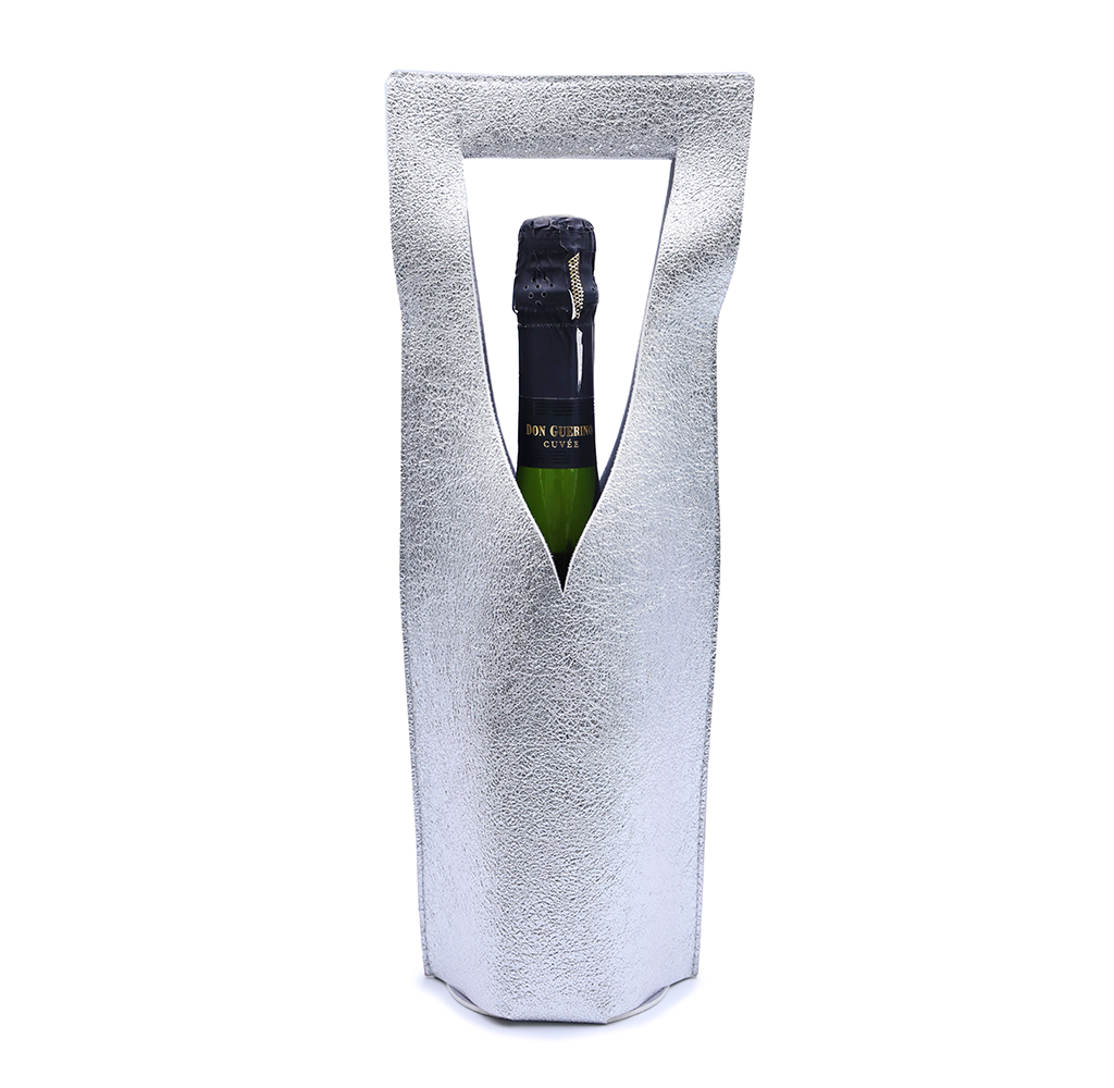 Porta Vinho Metalizado