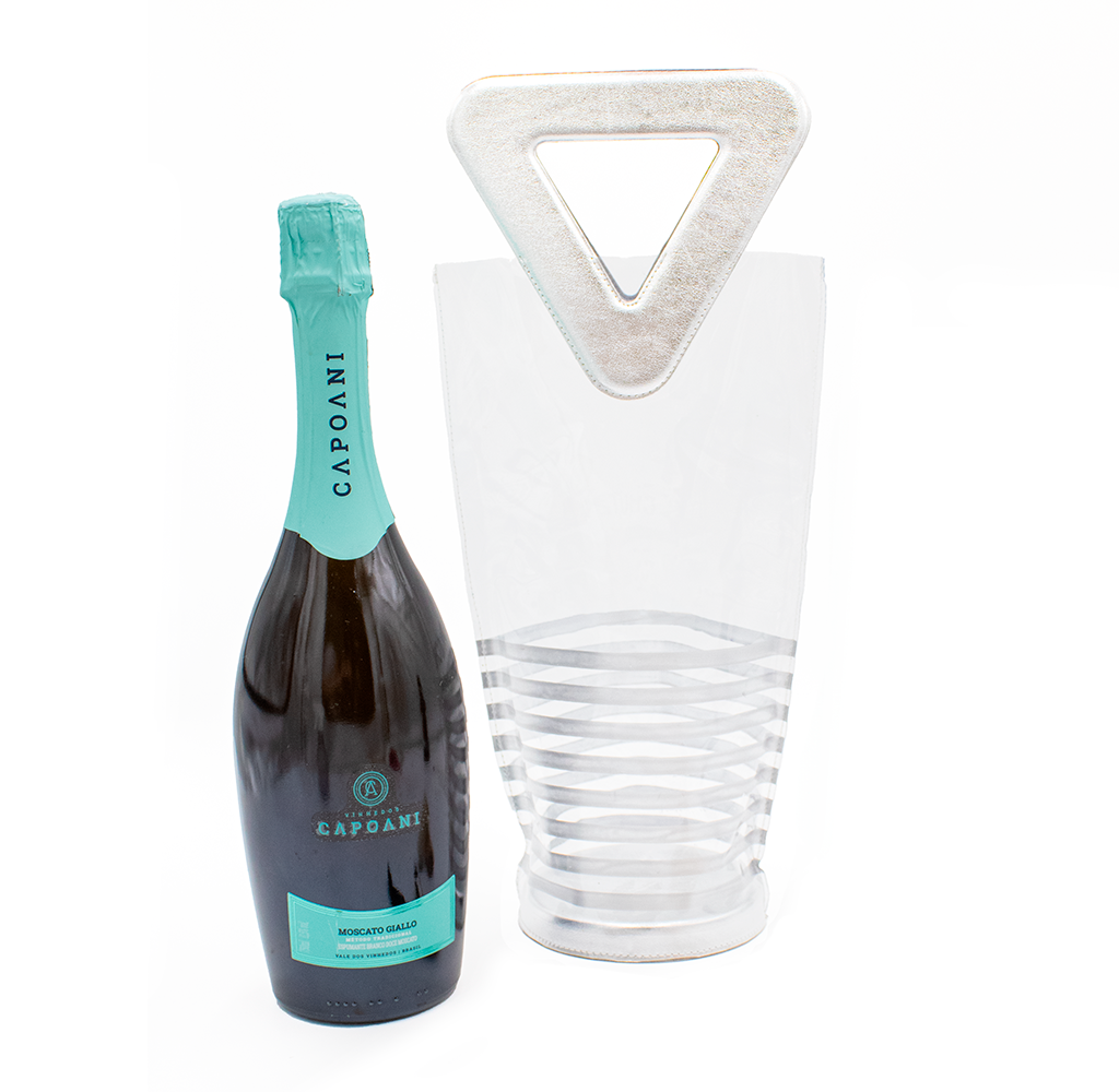 Porta Garrafa Transparente