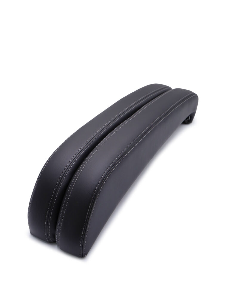 Bus Seat Armrest with Technical Structure and Automotive Upholstery