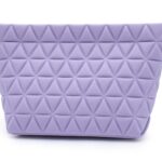 Necessaire com texturas Triangulares Moldadas