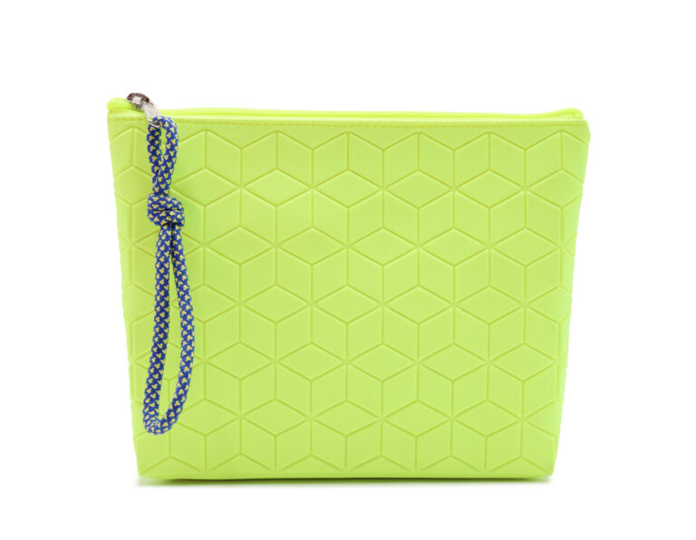 Necessaire com textura Cuboide Moldada