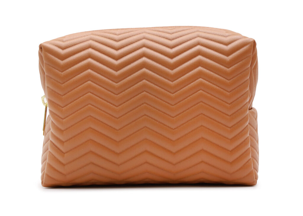 Necessaire Chevron em Relevo