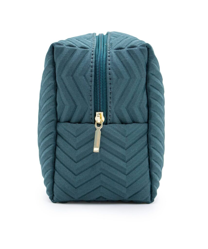 Necessaire Chevron em Relevo