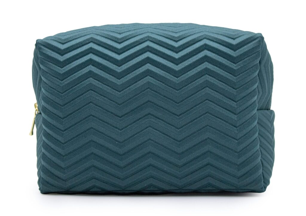 Necessaire Chevron em Relevo