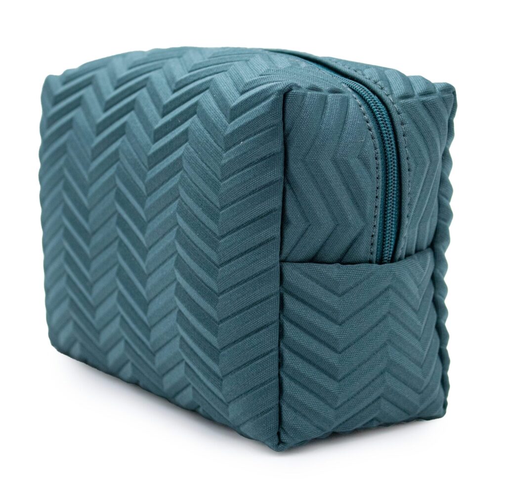 Necessaire Chevron em Relevo