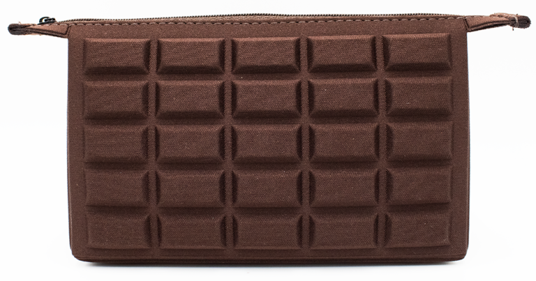 Molded Chocolate Cosmetic Pouch – Custom