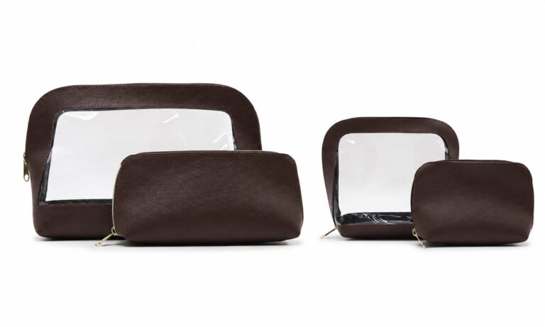 Necessaire Transparente Esmeralda
