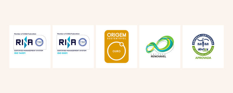 Certificações que refletem quem somos